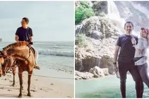 10 Momen Ayu Dewi & suami liburan di Sumba, mesranya bikin gemas