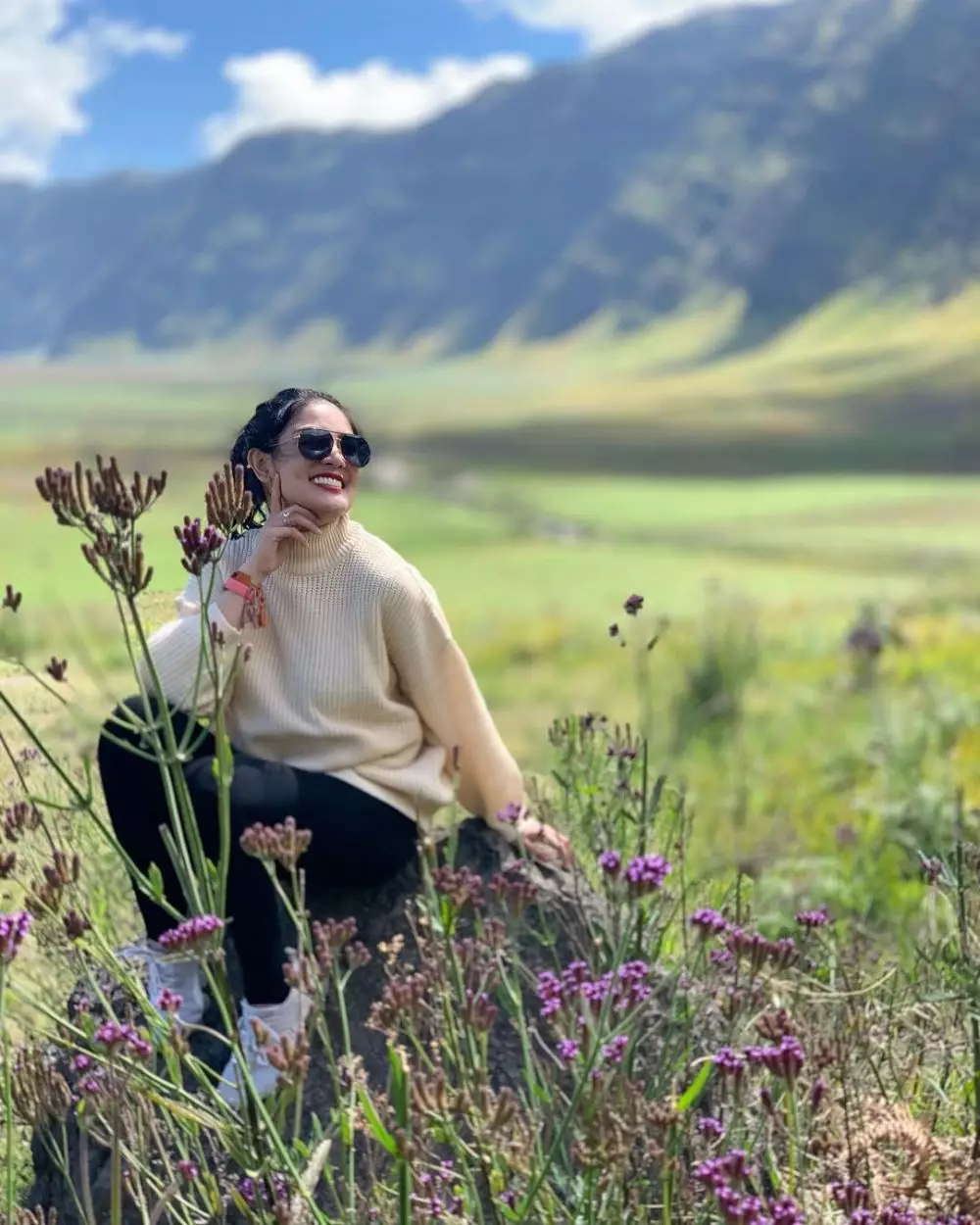 Nindy Ayunda liburan ke Malang Instagram