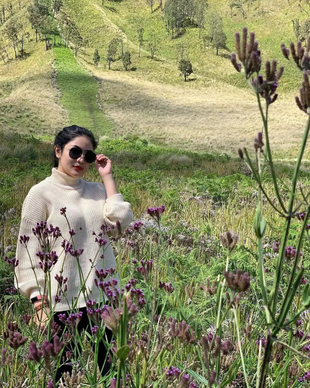 Nindy Ayunda liburan ke Malang Instagram