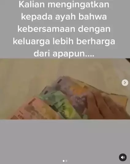 Momen Irfan Hakim dapat uang dari anak © Instagram