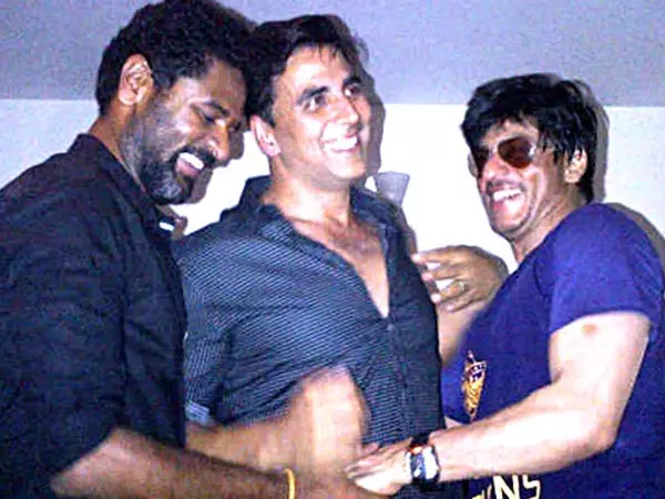 Potret kompak Shah Rukh Khan dan Akshay Kumar Berbagai sumber