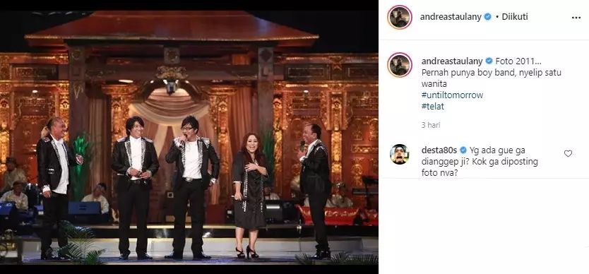 Potret Sule hingga Andre Taulany di OVJ © Instagram Potret Sule hingga Andre Taulany di OVJ © Instagram