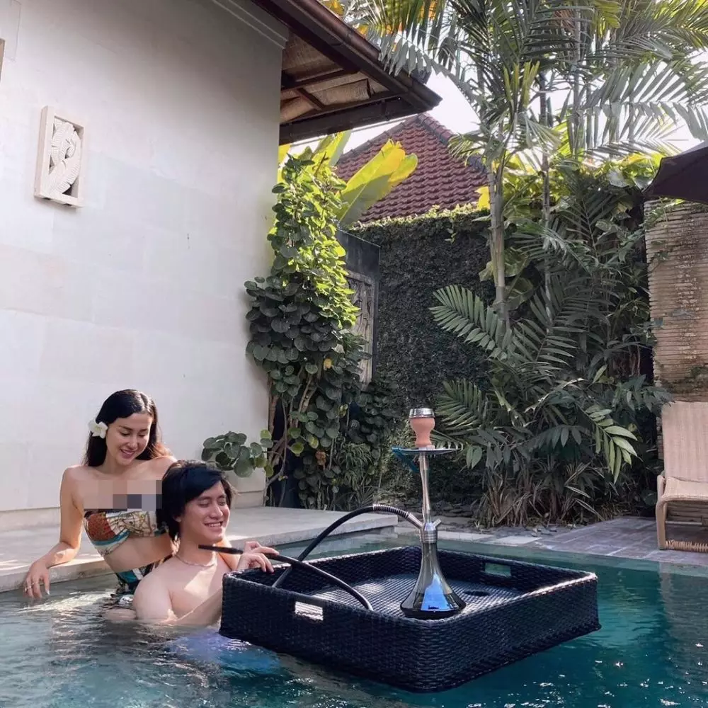 Momen bulan madu Kevin Aprilio & Vicy Melanie di Bali Instagram
