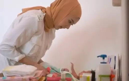 Penampilan baru Kevin Lilliana dengan hijab © Instagram