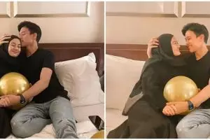 10 Momen ulang tahun Dinda Hauw, Rey Mbayang beri kejutan romantis