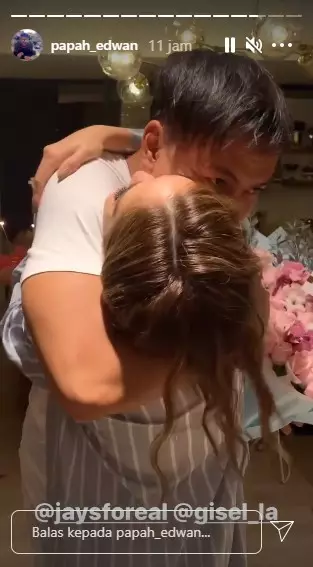 Momen kejutan ultah Gisella Anastasia © Instagram