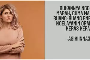 40 Kata-kata sindiran untuk orang keras kepala, singkat dan mengena