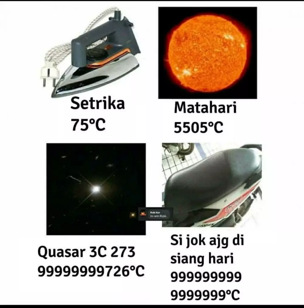 meme pengendara motor pada siang hari Berbagai sumber