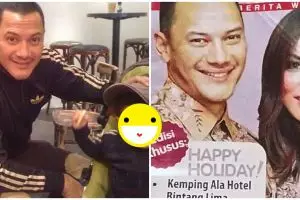 Unggah potret lawas Adjie Massaid, Keanu Massaid tulis pesan haru