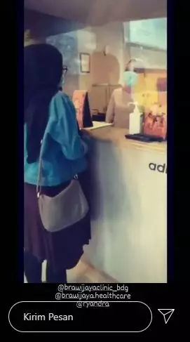 Vina Ferina cek kehamilan © Instagram Vina Ferina cek kehamilan © Instagram