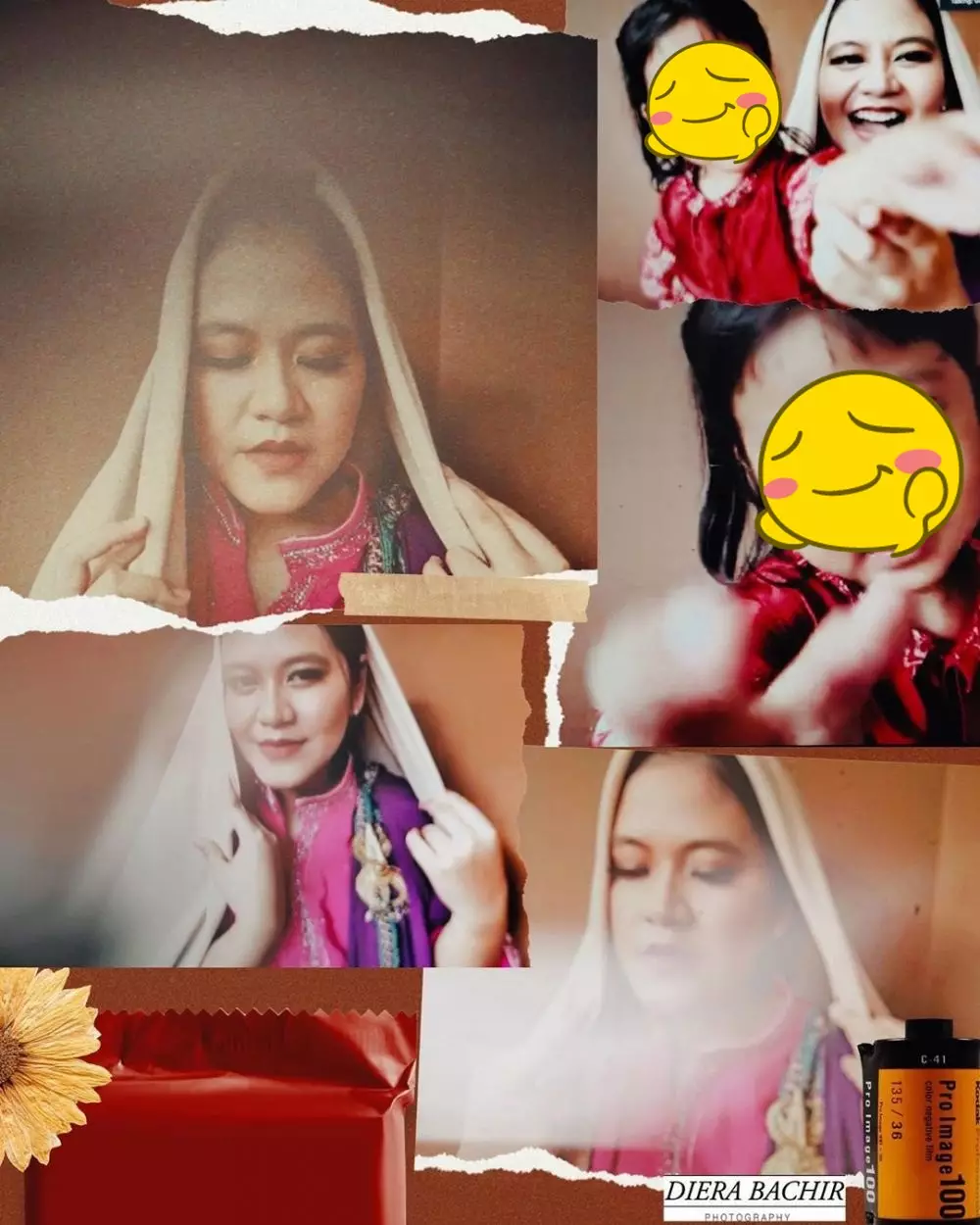 pemotretan keluarga Kahiyang berbagai tema © Instagram