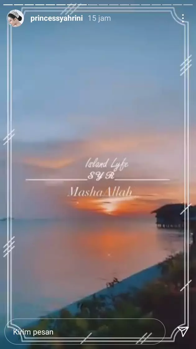 syh liburan pulau © Instagram