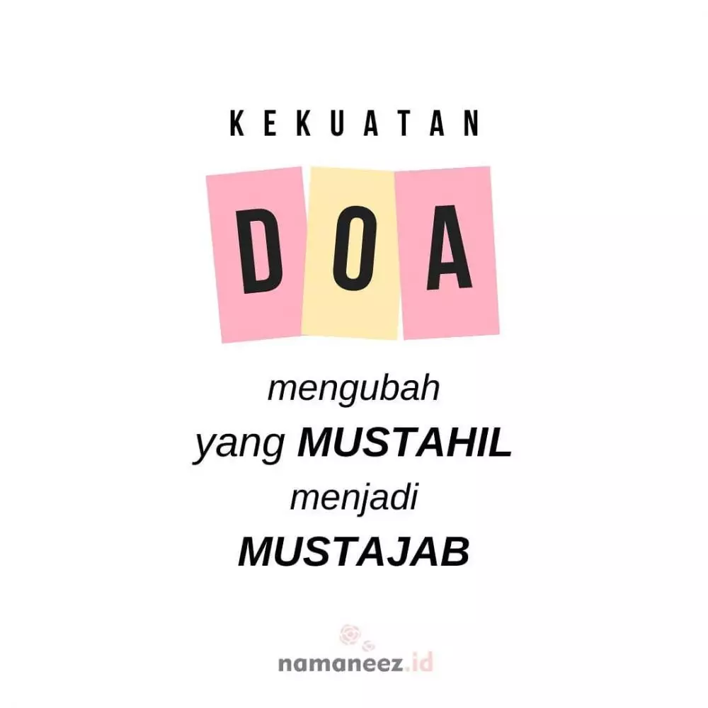 mutiara kekuatan doa © Instagram