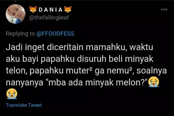 Curhat apes titip beli barang © Twitter