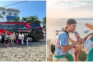 6 Seleb ini pilih liburan dengan bus, ada yang miliki fasilitas mewah