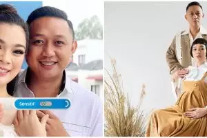 8 Potret maternity Kezia Warouw & suami, gaya rambut curi perhatian