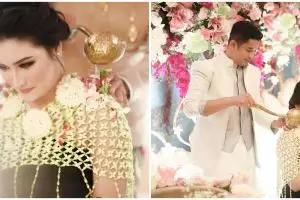 10 Momen tujuh bulan kehamilan Angbeen Rishi, parasnya curi perhatian