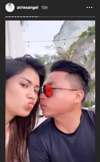 Liburan Atries Angel  Instagram Liburan Atries Angel  Instagram