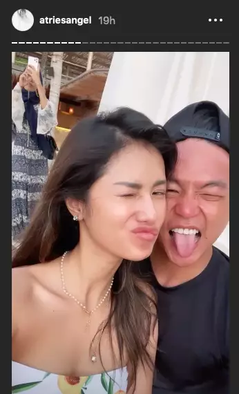 Liburan Atries Angel  Instagram Liburan Atries Angel  Instagram