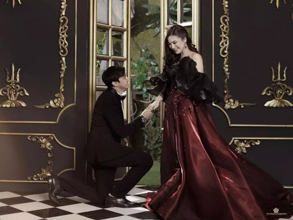 Prewedding elegan Caesar Hito & Felicya © Instagram