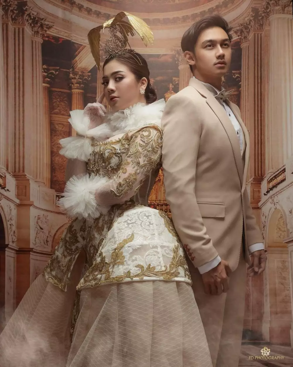 Prewedding elegan Caesar Hito & Felicya © Instagram
