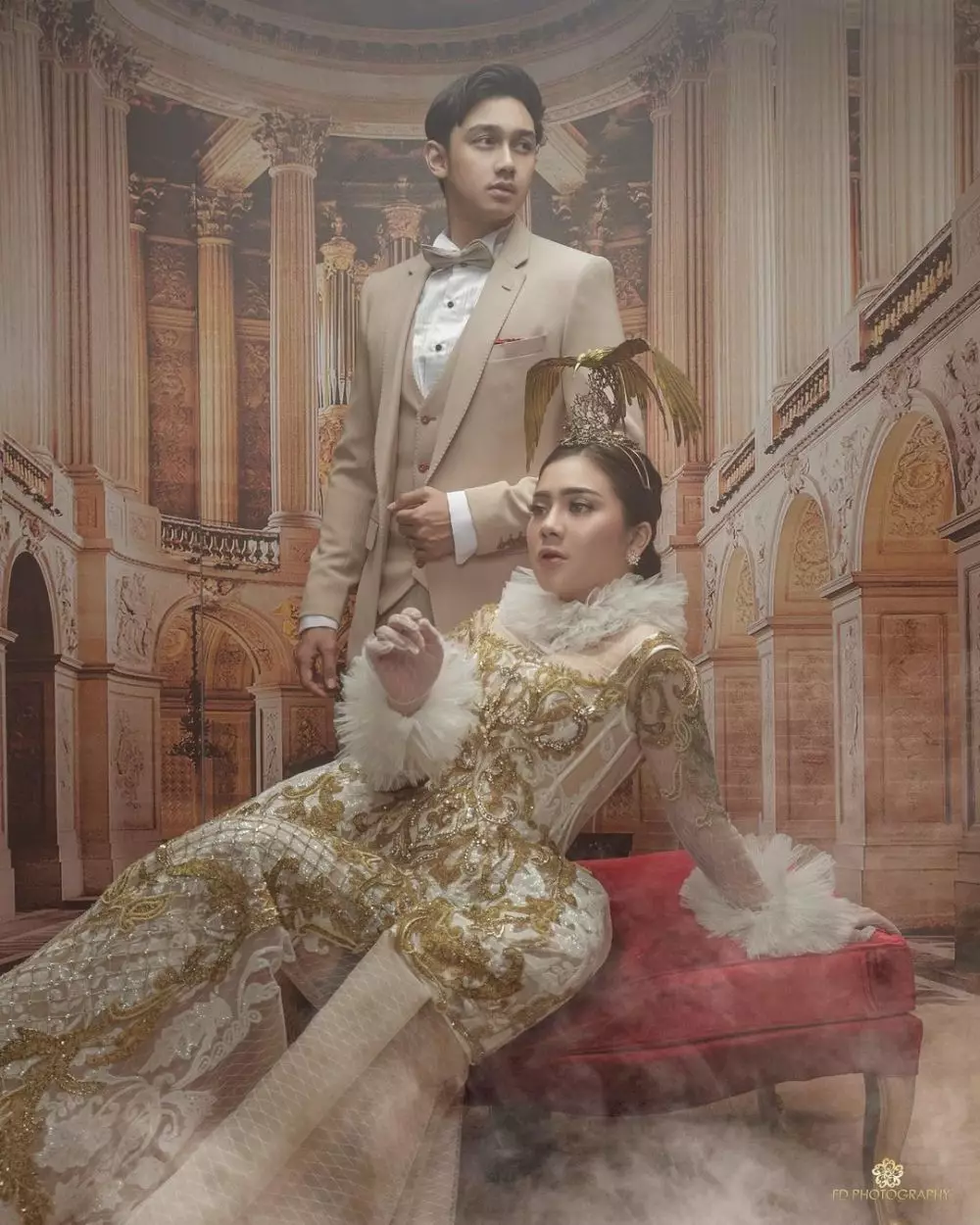 Prewedding elegan Caesar Hito & Felicya © Instagram