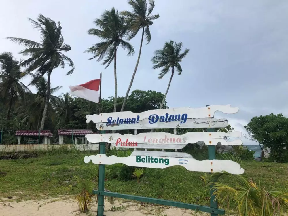 Spot foto di Pulau Lengkuas © 2020 brilio.net Spot foto di Pulau Lengkuas © 2020 brilio.net