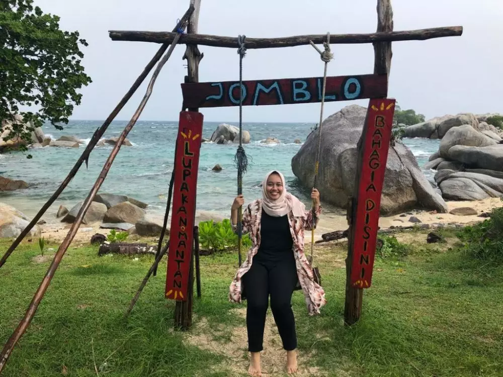 Spot foto di Pulau Lengkuas © 2020 brilio.net Spot foto di Pulau Lengkuas © 2020 brilio.net