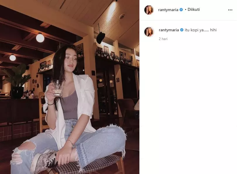 Unggahan Ranty Maria © Instagram