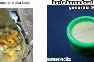 10 Meme lucu 'harta karun anak 90-an' ini bikin senyum nostalgia