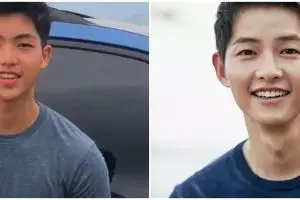 Viral pria mirip Song Joong-ki, ini 10 potretnya yang bikin meleleh