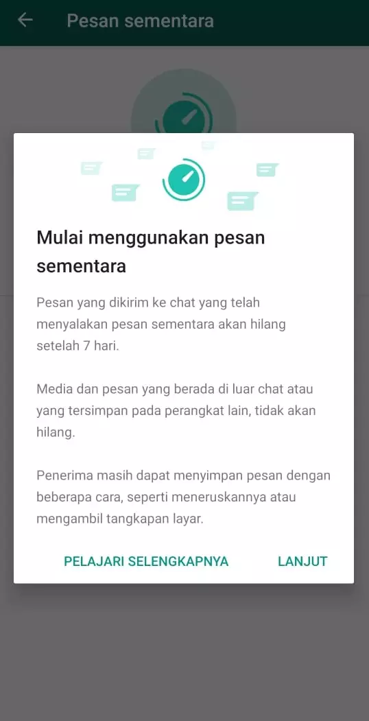 fitur pesan hilang otomatis © pixabay.com fitur pesan hilang otomatis © pixabay.com