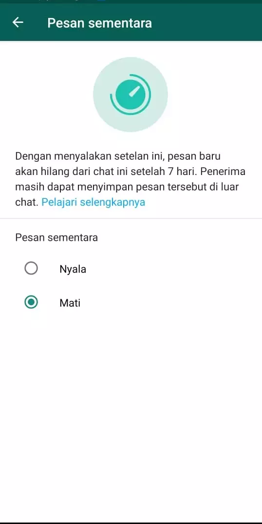 fitur pesan hilang otomatis © pixabay.com fitur pesan hilang otomatis © pixabay.com