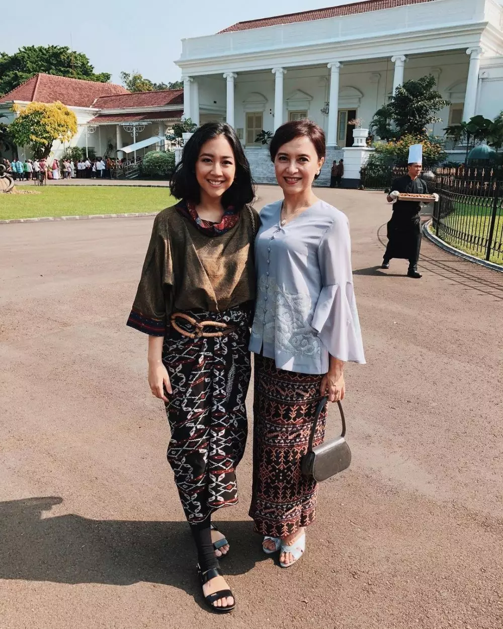 potret kebersamaan sherina dan ibu © Instagram