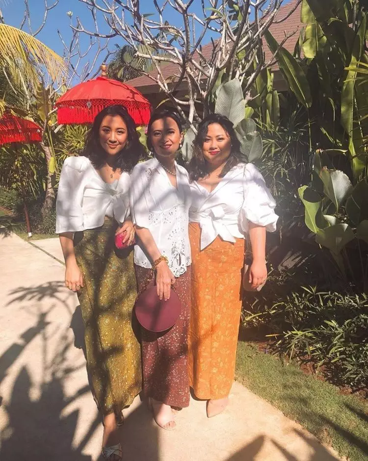 potret kebersamaan sherina dan ibu © Instagram