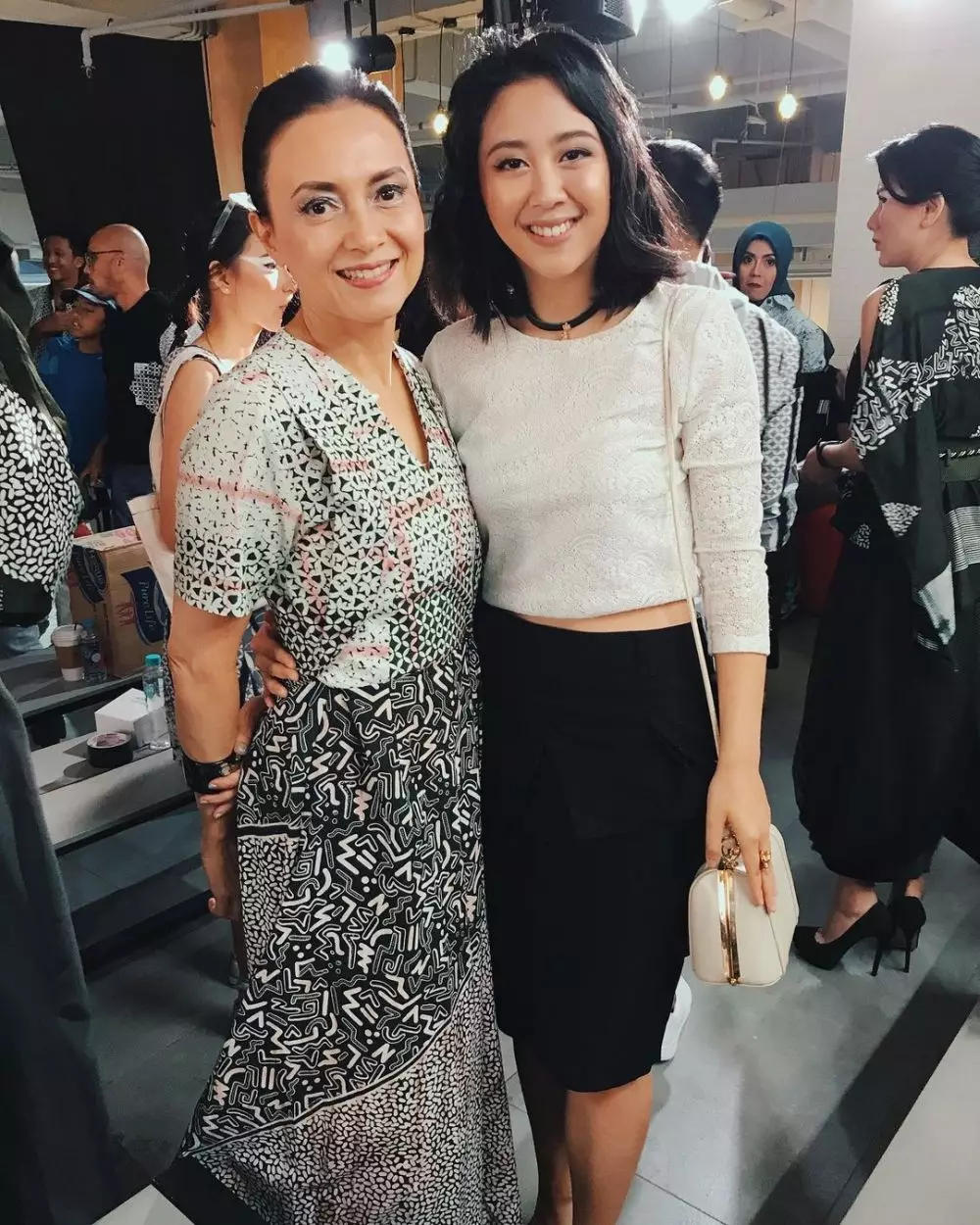 potret kebersamaan sherina dan ibu © Instagram