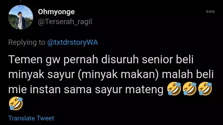 Curhat karena salah dengar © Twitter Curhat karena salah dengar © Twitter