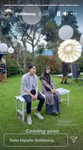 Billie Max Will lawan main Nadya Mustika © Instagram Billie Max Will lawan main Nadya Mustika © Instagram