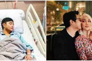 7 Potret kondisi terbaru Abash pacar Lucinta Luna, dirawat di RS
