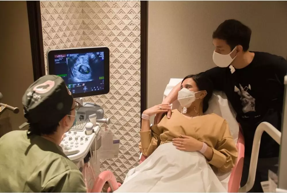 Momen pemeriksaan kandungan Audi Marissa  © Instagram Momen pemeriksaan kandungan Audi Marissa  © Instagram