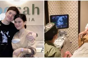 10 Momen Audi Marissa cek kandungan, beri panggilan gemas untuk anak