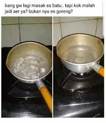 aksi kocak masak air © Berbagai Sumber  aksi kocak masak air © Berbagai Sumber