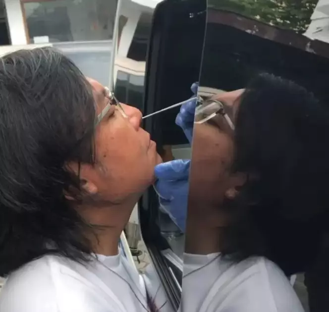 seleb jalani swab test © 2020 brilio.net