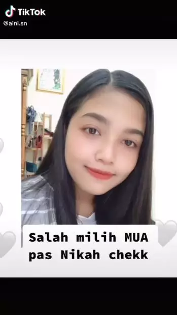 makeup jadi tua TikTok