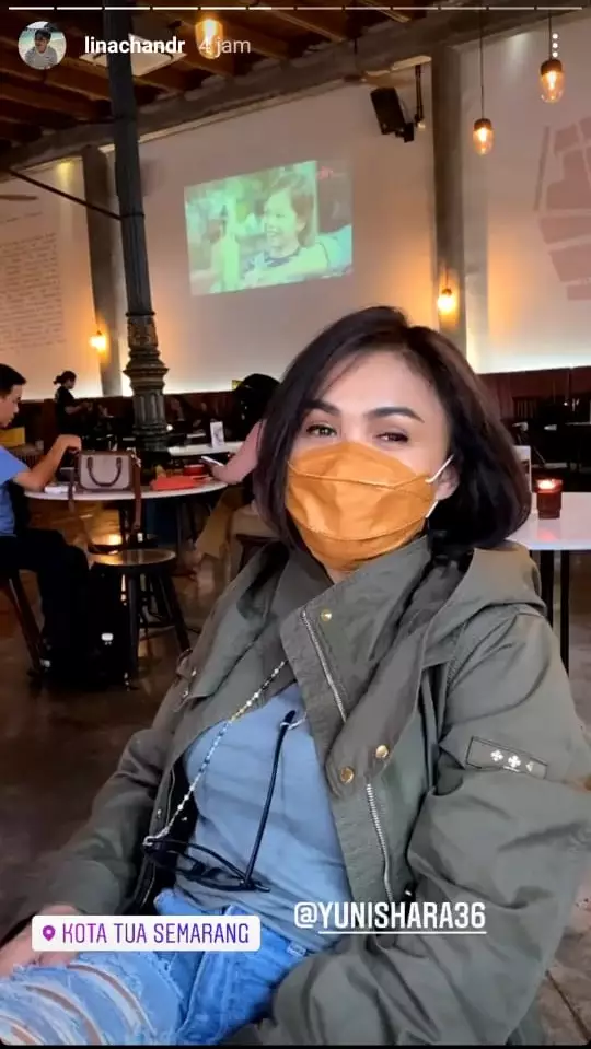 Yuni Shara ke Semarang © Instagram Yuni Shara ke Semarang © Instagram