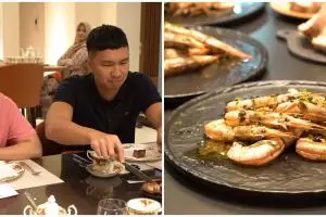 8 Potret dinner Nikita Willy dan Indra, undang private chef ke rumah