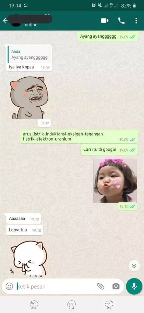 Balasan cewek pas digombalin © Twitter