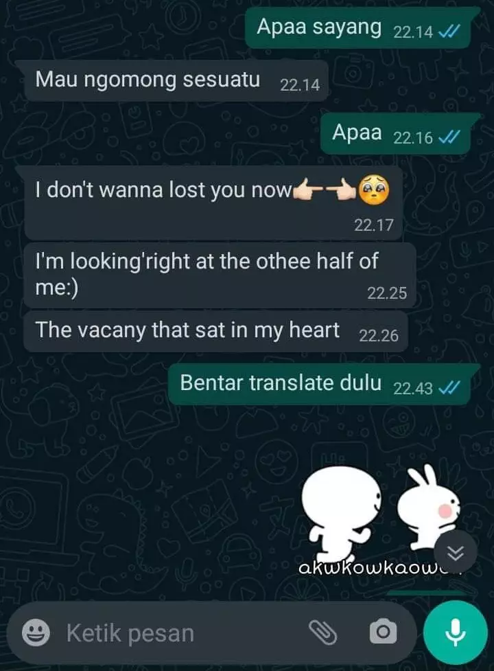 Balasan cewek pas digombalin © Twitter