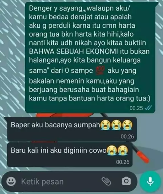 Balasan cewek pas digombalin © Twitter