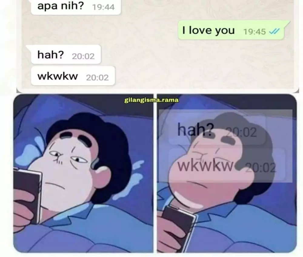 Balasan cewek pas digombalin © Twitter